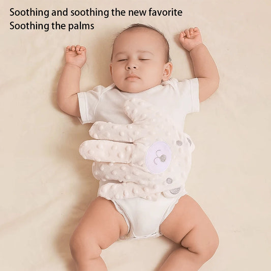 Soothing Palms Baby Sleep Aid Pillow - Calming Infant Sleeper with Remote Control for Restful Nights